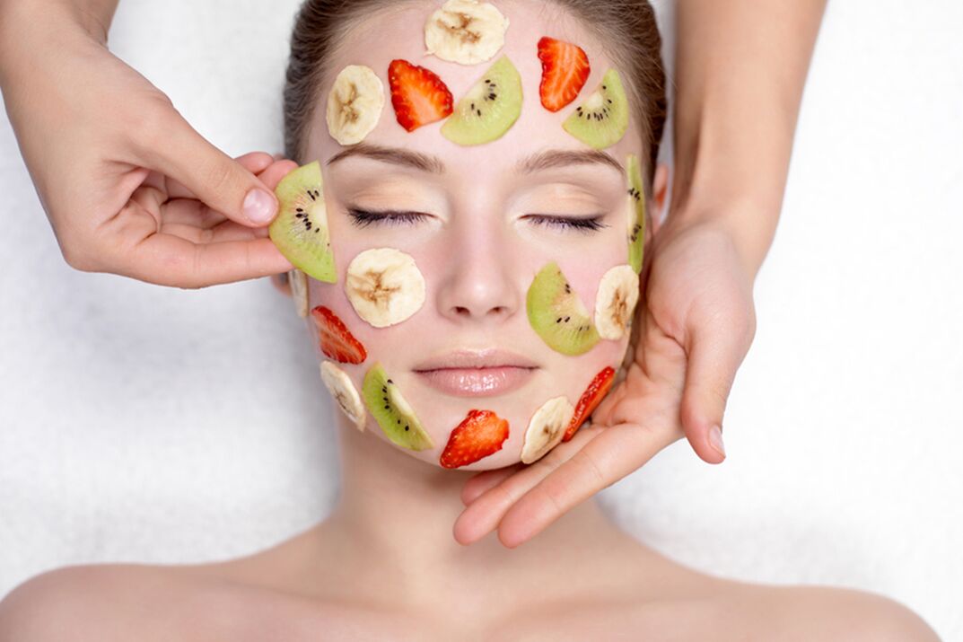 плодове и плодове за подмладяване на кожата